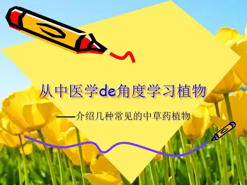 本草纲目课件【可编辑全文】