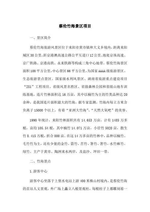 蔡伦竹海