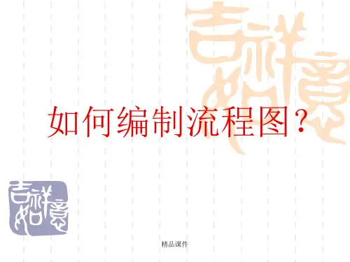 如何编制流程图课件.ppt