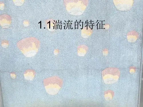 1湍流的特征