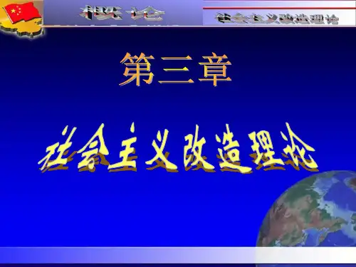 毛概第三章课件