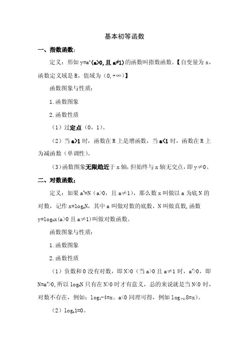 基本初等函数
