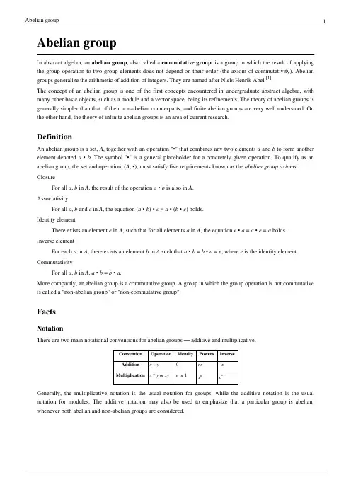 Abelian-group