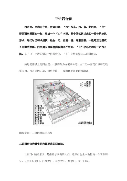 三进四合院