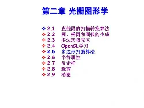 chp2-光栅图形学2