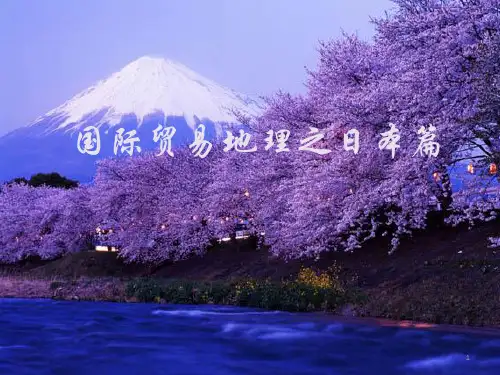 国际贸易地理之日本篇ppt课件