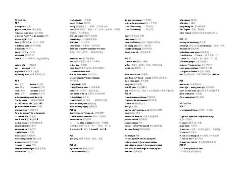 (完整版)牛津教材8B词组大全,推荐文档
