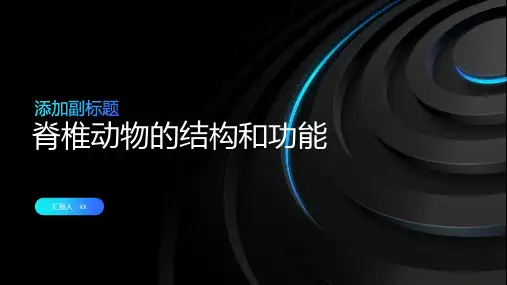 脊椎动物的结构和功能