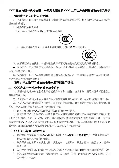 认证标志的使用