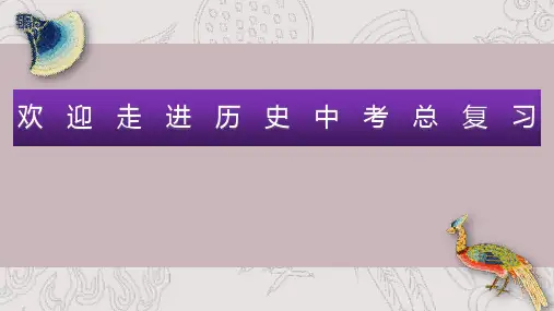 中国近代史主题一 中国开始沦为半殖民地半封建社会(一)