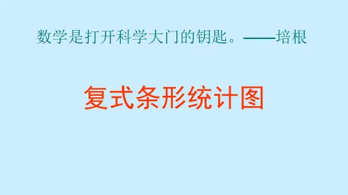 五年级上册数学课件复式条形统计图苏教版(共15张PPT)