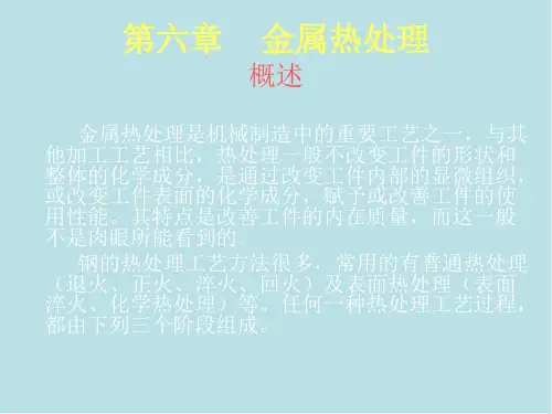 工程材料第六章热处理