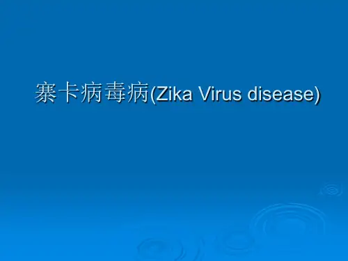 寨卡病毒病(Zika Virus)
