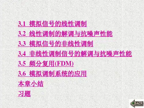 《通信原理》课件第3章