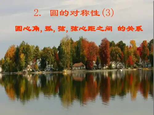 圆的对称性(3)PPT优选课件