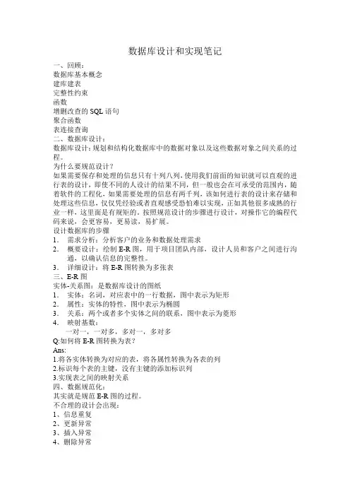 SQLSERVER设计和实现