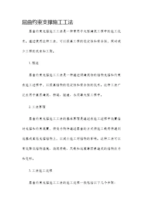 屈曲约束支撑施工工法