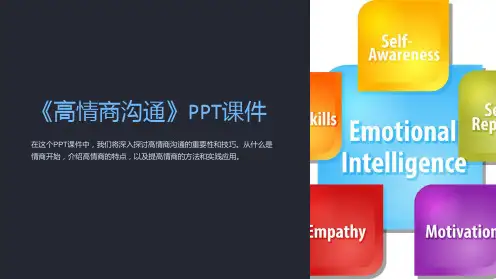 《高情商沟通》课件