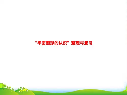 沪教五年级下册数学课件6.5 总复习：图形与几何(平面图形的认识) (共9张)