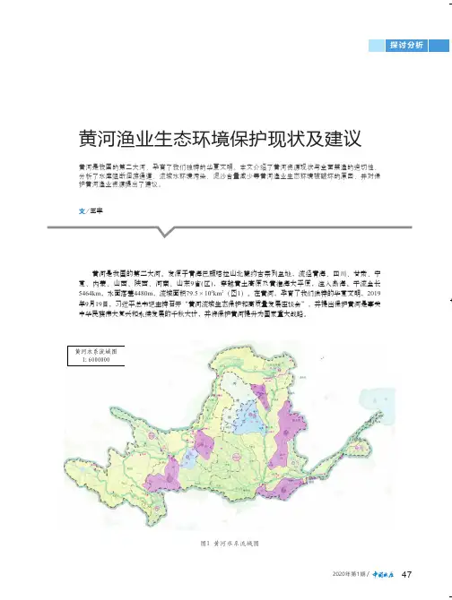 黄河渔业生态环境保护现状及建议