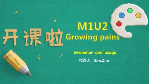 译林版高一英语-模块1-第二单元-语法-课件 共28张ppt