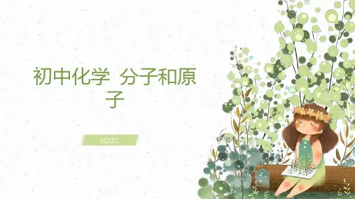 初中化学分子和原子