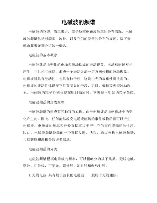 电磁波的频谱