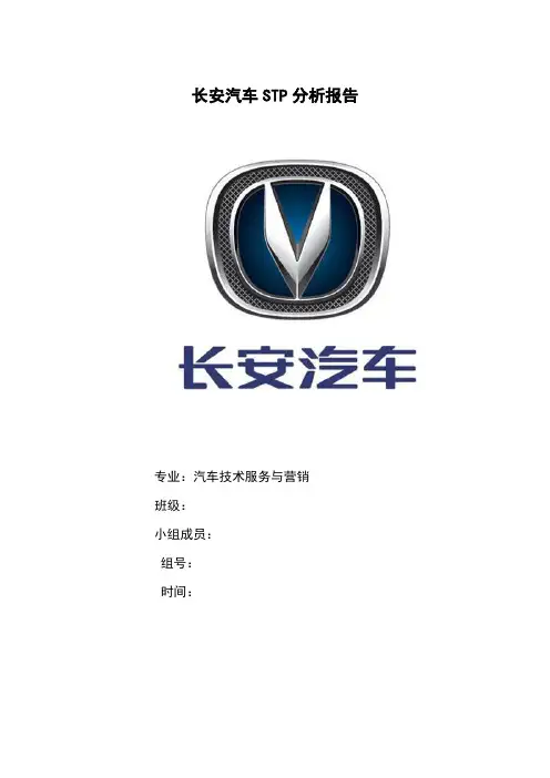 长安汽车STP分析报告