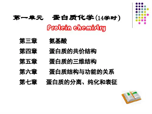 《生物化学》氨基酸