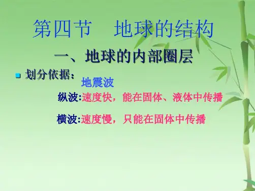 地球内部圈层(共20张PPT)
