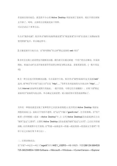 电脑桌面图标出现蓝底怎么办