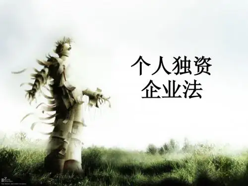 个人独资企业法