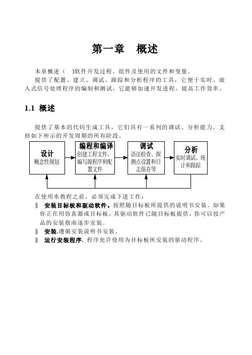 CCSDSP开发环境经典教程(34页)