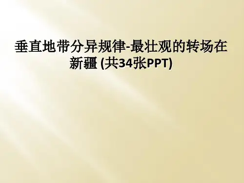 垂直地带分异规律-最壮观的转场在新疆
