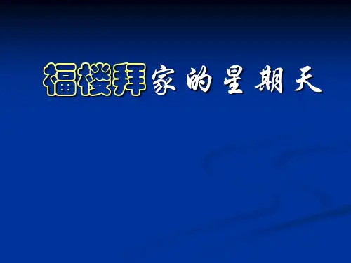 福楼拜家的星期天精品PPT课件