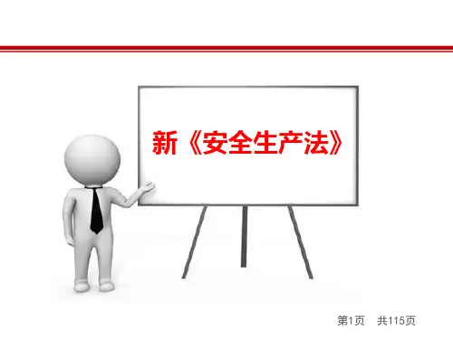 新安全生产法全文PPT