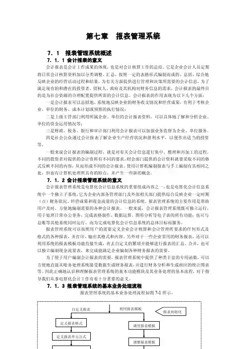 报表管理系统