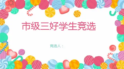 三好学生竞选PPT (17)