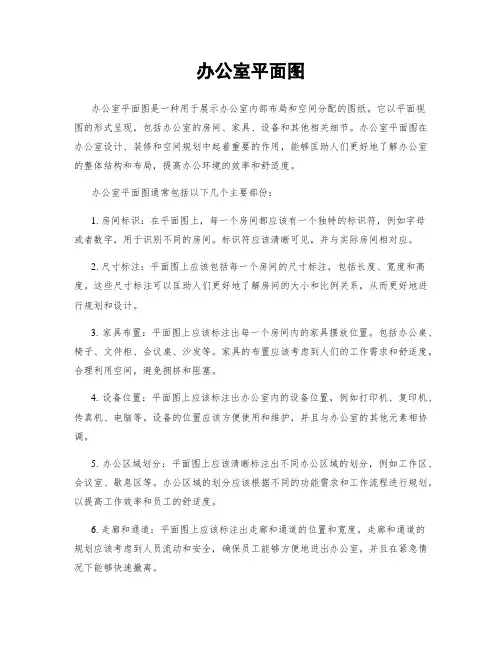 办公室平面图