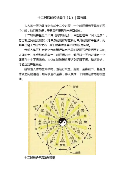 十二时辰的经络养生（1）｜胃与脾