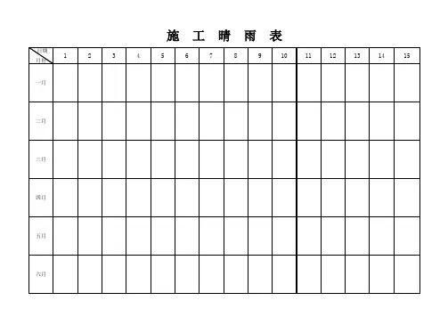晴雨表1