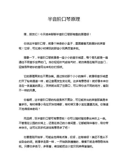 半音阶口琴原理