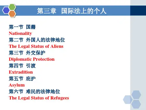 国际法第三章