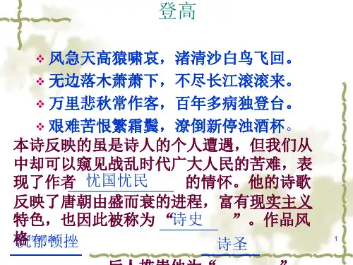 《旅夜书怀》ppt解析PPT课件
