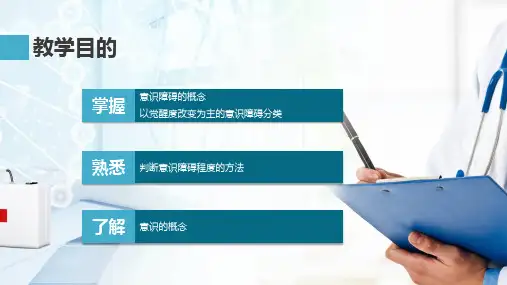医院医疗神经系统疾病病人护理神经系统疾病常见的症状体征PPT专题演示