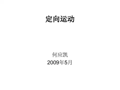 定向运动