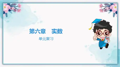 人教版七年级数学下册课件第六章《实数》单元复习