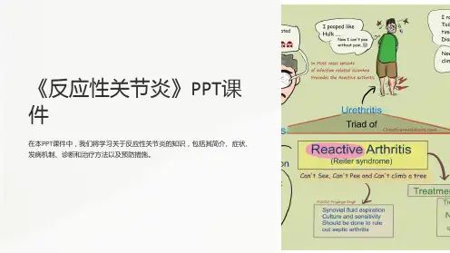 《反应性关节炎》课件