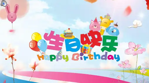 生日快乐PPT模板