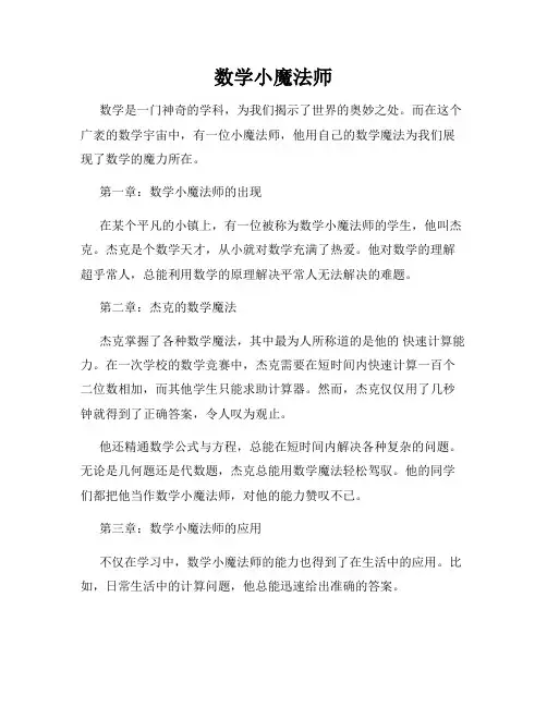 数学小魔法师